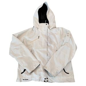 Columbia Titanium Interchange Jacket Women's XL White 3-in-1 Waterproof Ski Coat